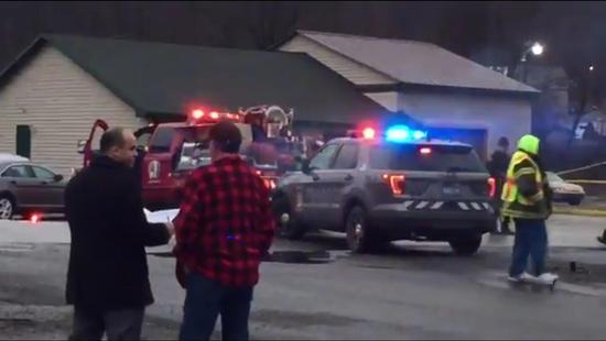 宾州警方出动(图片截于Fox news)